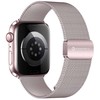 „Apple Watch“ dirželis Forcell F-Design FA14 magnetinis plienas 42 / 44 / 45 / 49 mm rožinis