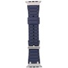 „Apple Watch“ dirželis Forcell F-Design FA06 silikoninis, su skylutėmis, 38 / 40 / 41 mm, mėlynas