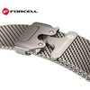 „Apple Watch“ dirželis Forcell F-Design FA11 plieno užsegimas 38/40/41 mm juodas