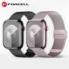 „Apple Watch“ dirželis Forcell F-Design FA14 magnetinis plienas 38/40/41 mm juodas