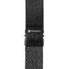 „Apple Watch“ dirželis Forcell F-Design FA11 plieno užsegimas 38/40/41 mm juodas
