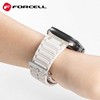 „Apple Watch“ dirželis Forcell F-Design FA06 silikoninis, su skylutėmis, 38 / 40 / 41 mm, mėlynas