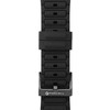„Apple Watch“ dirželis Forcell F-Design FA06 silikoninis dirželis su skylutėmis, 38 / 40 / 41 mm, juodas