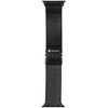 „Apple Watch“ dirželis Forcell F-Design FA11 plieno užsegimas 38/40/41 mm juodas