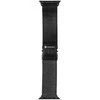 „Apple Watch“ dirželis Forcell F-Design FA11 plieno užsegimas 38/40/41 mm juodas
