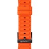 „Apple Watch“ dirželis Forcell F-Design FA06 silikoninis, su skylutėmis, 38 / 40 / 41 mm, oranžinis
