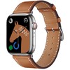„Apple Watch“ dirželis Forcell F-Design FA20 skylučių dirbtinės odos 38/40/41 mm rudas