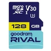Atminties kortelė GOODRAM Micro SDXC 128GB V30 UHS I U3 RIVAL + adapter
