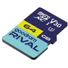 Atminties kortelė GOODRAM Micro SDXC 64GB V30 UHS I U3 RIVAL + adapter