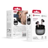 Ausinės Forcell F-Audio Pulse Pro ANC + ENC Belaidės In-Ear TWS Earbuds juodas