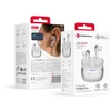 „Forcell F-Audio Pulse Pro ANC + ENC“ belaidės į ausis įdedamos TWS ausinės, sidabrinės