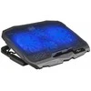 Cooling stand for laptop ART P4 2 x USB A LED juodas