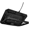 Aušinimo dėklas skirtas laptop regulowana 2 x USB A LED Hoco GA4 juoda