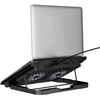 Aušinimo dėklas skirtas laptop regulowana 2 x USB A LED Hoco GA4 juoda