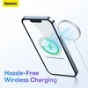 Baseus Halo magnetinis žiedas telefonams, MagSafe (sidabrinis)