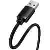 USB 3.0 prailginimo kabelis Baseus vyris į moterišką, AirJoy serija, 2m (juodas)
