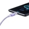 Greitas įkrovimas USB-C Baseus Flash, QC 3.0, Huawei SCP, Samsung AFC, 5A, 1m (žalia)