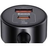 High Efficiency Pro 1-2-2 automobilinis cigarečių žiebtuvėlis Baseus 30W (juodas)