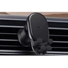 Baseus Automobilinis laikiklis 5.4-6.7" ekranų telefonams su belaidžiu įkrovimu 15W, juodas