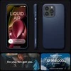 Dėklas SPIGEN LIQUID AIR IPHONE 15 PRO MAX NAVY Mėlynas
