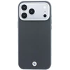 BMW Sign Deboss Quilted Metal Logo MagSafe dėklas iPhone 18 Pro / 17 Pro - Tamsiai pilkas