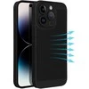 Oem BREEZY dėklas skirtas Xiaomi Redmi Note 14 Pro 4G juodos spalvos