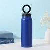 Gertuvė Oem Buteliukas / bidon na wodę metal su laikikliu kompatybilnym su Magsafe 750ml mėlyna