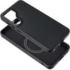 Oem Carbon Elite Mag dėklas suderinamas su MagSafe skirtas Samsung Galaxy S25 juodos spalvos