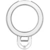 OEM telefono stovas CIRCLE - priklijuojamas - sidabrinis