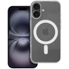 Dėklas Oem Case for iPhone 16 Clear Case 2 mm Mag Cover compatible with MagSafe (camera protection) transparent