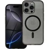 Oem CLEAR MAG COVER dėklas suderinamas su MagSafe skirtas Samsung Galaxy S25 juodos spalvos