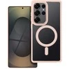 Oem 4Kom COLOR EDGE MAG COVER dėklas, suderinamas su MagSafe, skirtas SAMSUNG S25 ULTRA pink