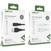 USB laidas Acefast C3-02 MFi USB-A iki Lightning 1.2m juodas