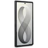BMW M PU Perforated Tricolor Stripe Magnetinis dėklas Samsung Galaxy Z Fold 8 Ultra juodos spalvos