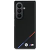 BMW M PU Perforated Tricolor Stripe Magnetinis dėklas Samsung Galaxy Z Fold 8 Ultra juodos spalvos