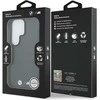 Dėklas BMW M Kevlar Logo MagSafe Samsung Galaxy S26 Ultra juodos spalvos