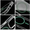 Oem Drop Glue Colorful Ring Mag dėklas suderinamas su MagSafe skirtas Samsung Galaxy A56 žalios spalvos