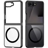 Dux Ducis Aimo Mag dėklas Samsung Galaxy Z Flip 8 Compatible with MagSafe – juodos spalvos