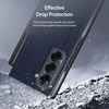 Dux Ducis dėklas BRIL with pen holder skirtas Samsung Galaxy Z Fold SE/W25 mėlynos spalvos