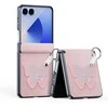 DUX DUCIS LUVY dėklas, skirtas SAMSUNG Z FLIP 7, rožinis