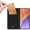 Dux Ducis atverčiamas dėklas SKIN PRO skirtas Xiaomi 15 juodos spalvos