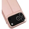 DUX DUCIS piniginės dėklas SKIN PRO, skirtas IPHONE 17 PRO, rožinis