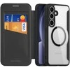 Dėklas Dux Ducis Skin X Pro case for Samsung Galaxy S25 with MagSafe and wallet – juodas