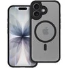 „Oem“ matinis „iPhone 17“ dėklas, suderinamas su „MagSafe“ ir juodas