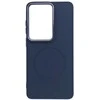 Oem Dėklas Samsung S26 ULTRA Frame Mag Cover suderinamas su MagSafe tamsiai mėlyna