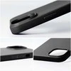 Oem Matinis dėklas skirtas Samsung Galaxy S25 juodos spalvos