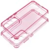 4Kom MATRIX CLEAR dėklas, skirtas SAMSUNG A57 5G, rausvos spalvos