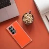 Dėklas, skirtas Samsung A57 5G Matrix, oranžinis