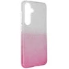 Forcell Oem SHINING Dėklas skirtas Samsung Galaxy S25 Plus skaidrus rožinės spalvos
