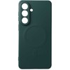 Oem Dėklas na Samsung S26 PLUS Silicone Mag Cover zgodne su MagSafe (camera protection) žalia